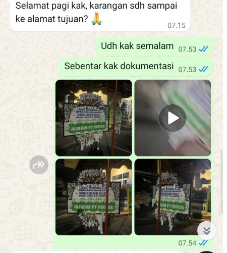Pengiriman Papan Bunga Selamat Pogungrejo Bayan