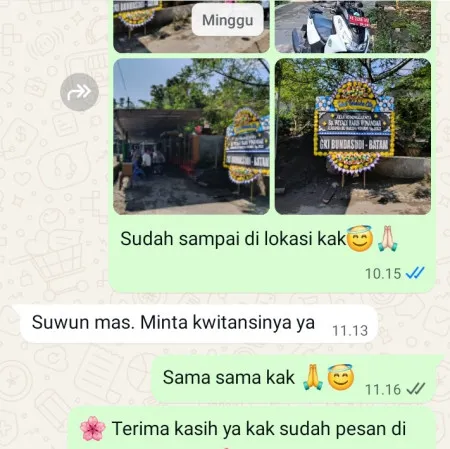 Pengiriman Papan Bunga Duka Pogungrejo Bayan