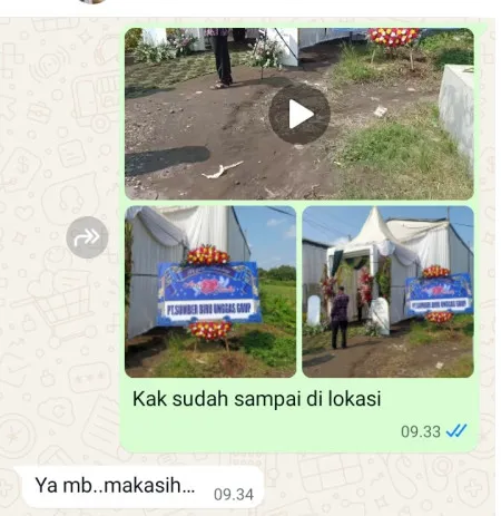 Pengiriman Karangan Bunga Pogungrejo Bayan