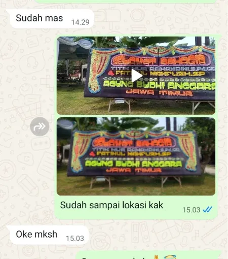 Pengiriman Papan Bunga Pogungrejo Bayan